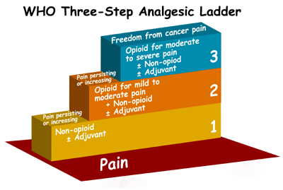 WHO 3 step analgesic ladder